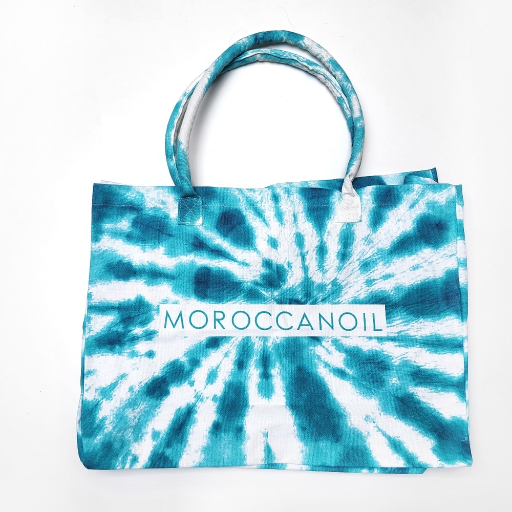New MoroccanOil Beach Party Pack (Sephora) Tye-Dye Beach Bag + Accessories